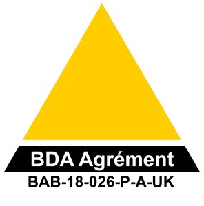 BDA Agrément® BAB-18-026-P-A-UK