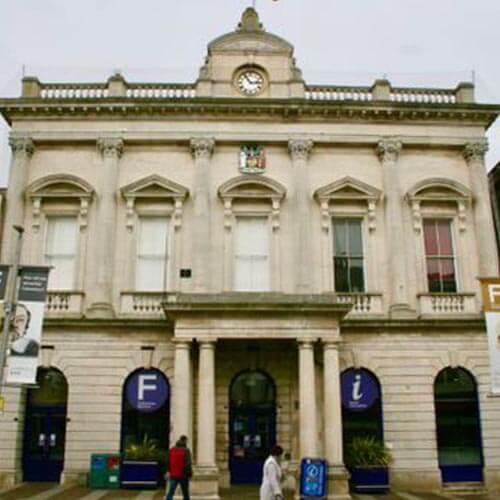 External photo of Folkestone Town Hall