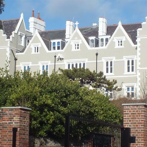 External of a school in Brighton