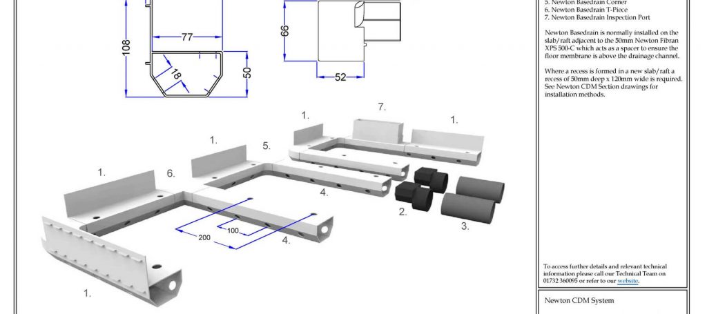 Type C Drained Cavity Protection Drawing