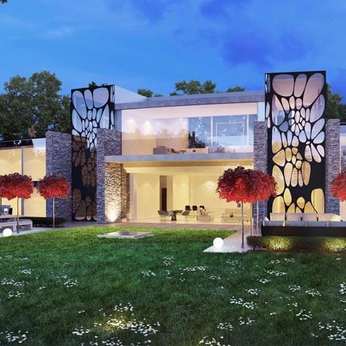 Luxury New Hillside Home