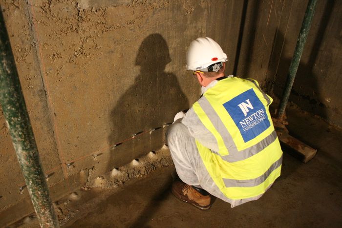 Application of Newton Injection Resins