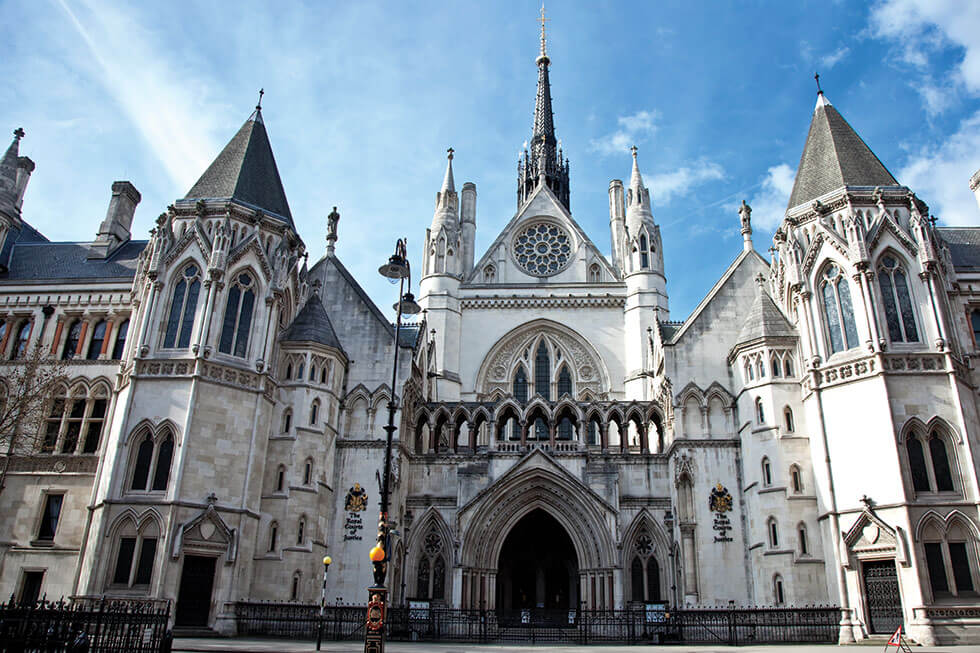 The Royal Courts of Justice, London