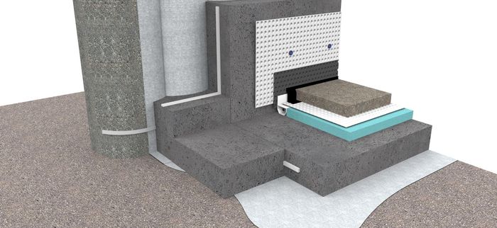 3D drawing showing insulation spacer in Type C Systems