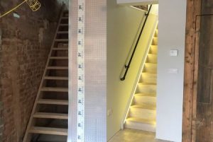 Waterproofing and tanking basement stairs