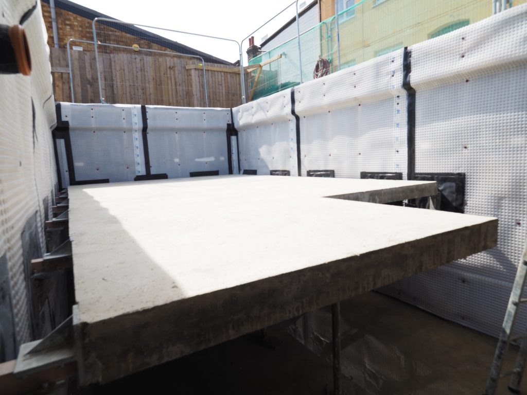 Floating Concrete Slab