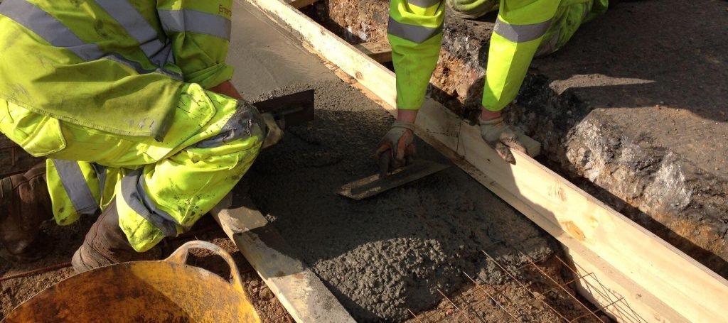 Application of mortar