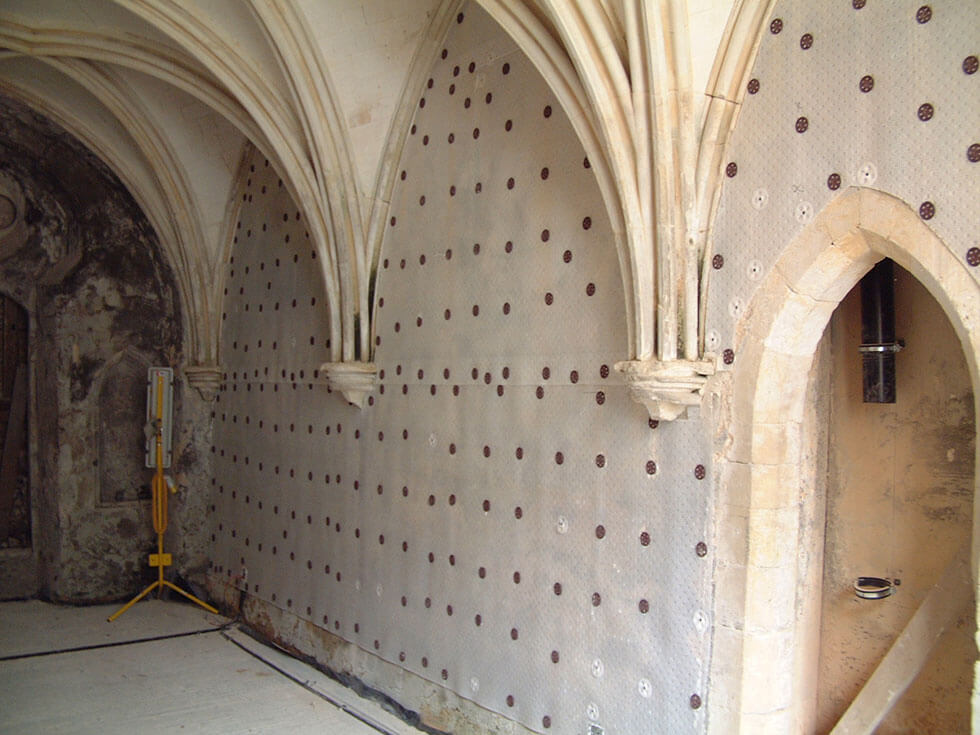 Installation of Newton Newlath To Old Walls