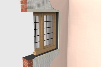 Damp Proof Couse System 3D Render