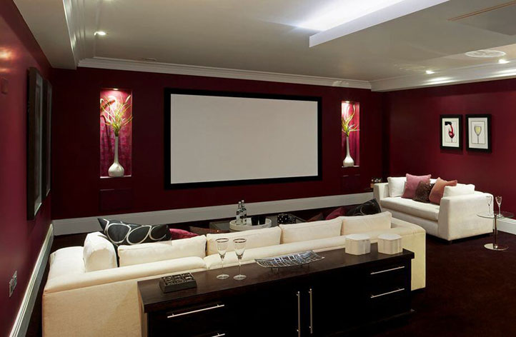 basement cinema