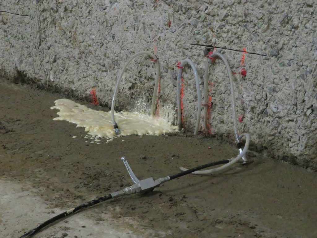 TRADECC polyurethane injection resin