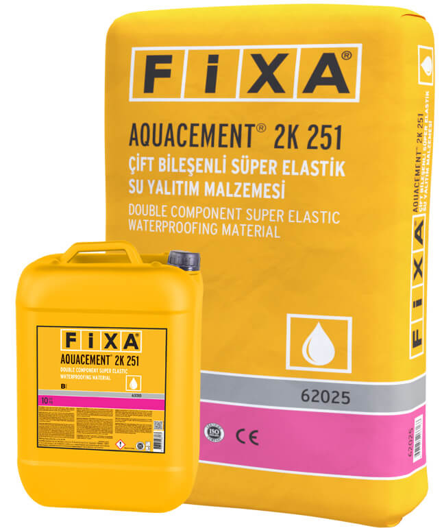 FIXA AQUACEMENT 2K 251 Waterproofing Membrane
