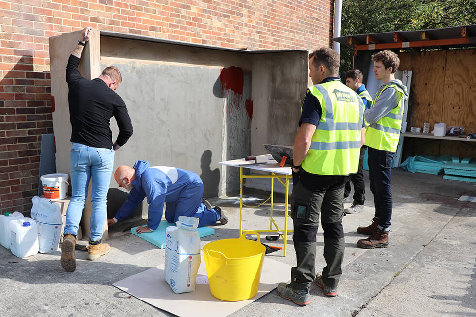 Newton Waterproofing Training