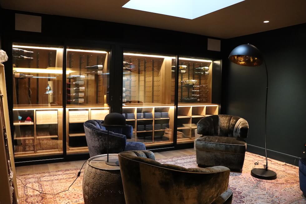 Wine cellar waterproof basement london