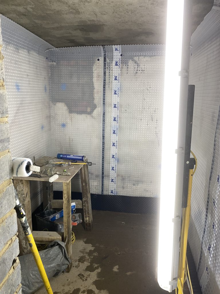 MacLennan below ground listed property waterproofing CDM installation London