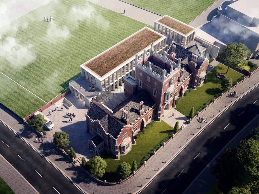 Castle Club Grade 2 Listed Basement Extension London