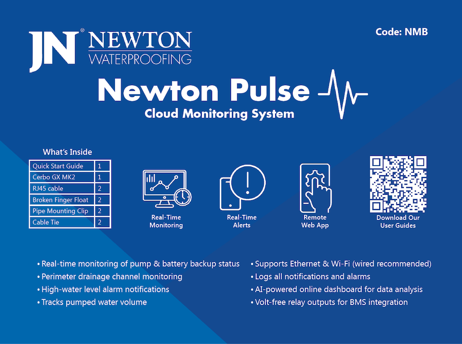 Newton Pulse Remote Pump Monitoring Cloud System