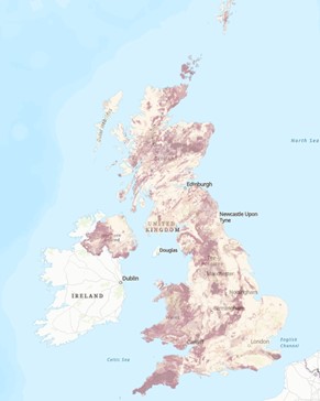 UK Radon Map
